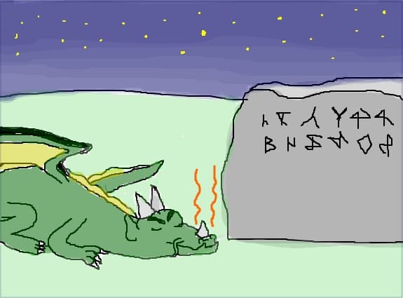 dragon in noapte