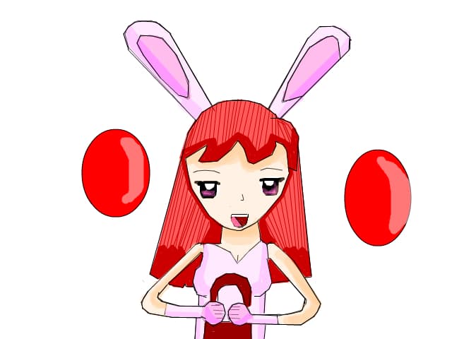 Anime girl Iepuras