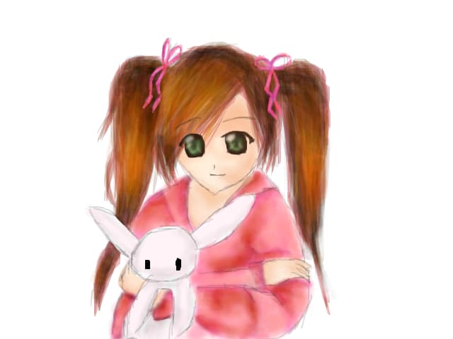 Anime cute girl