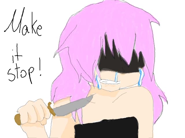 anime sad girl