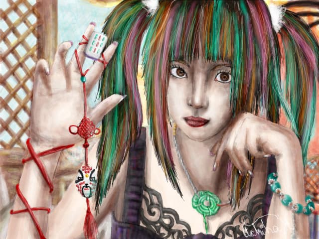 Anime Sweet Girl.... desenul cu nr. 100 >:)...