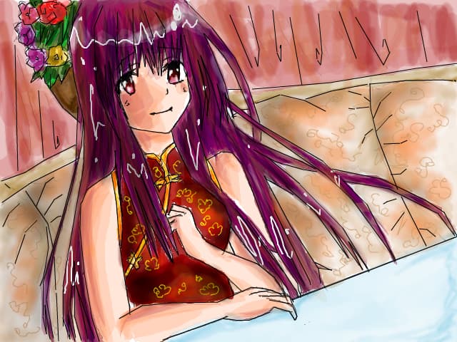 anime girl...