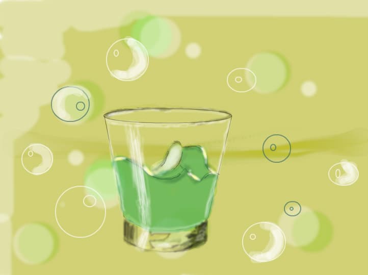 ...green drink...