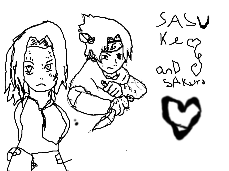 sasuke and sakura