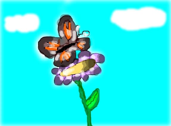 Fluture oe floare