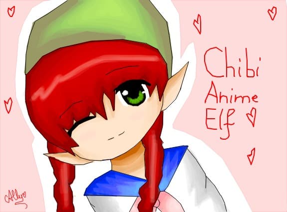 ::Chibi Anime Elf::