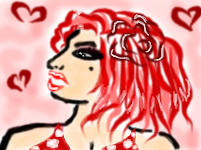 red girl