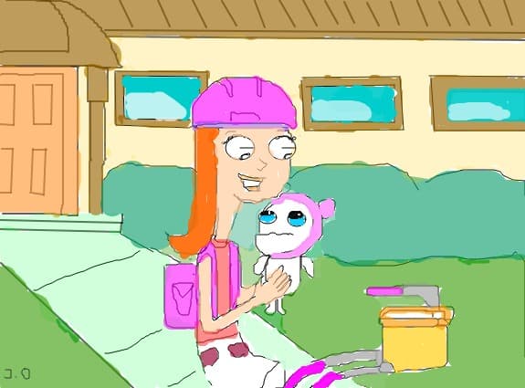 Candance si Meep