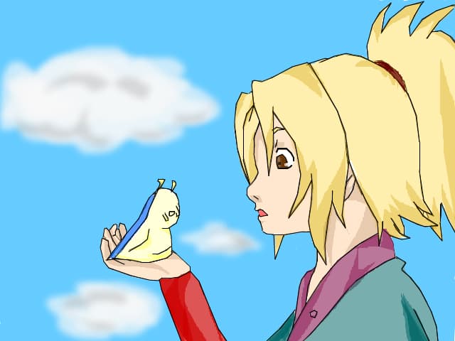 Tsunade ^-^Yuffie schitza...Eo colorul