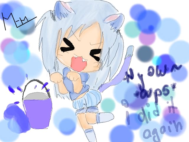 blue chibi