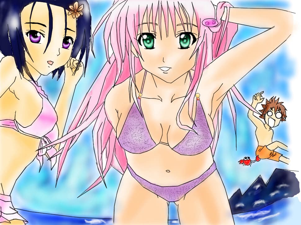To love ru 3 ...beach