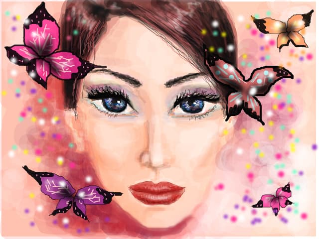 butterfly girl