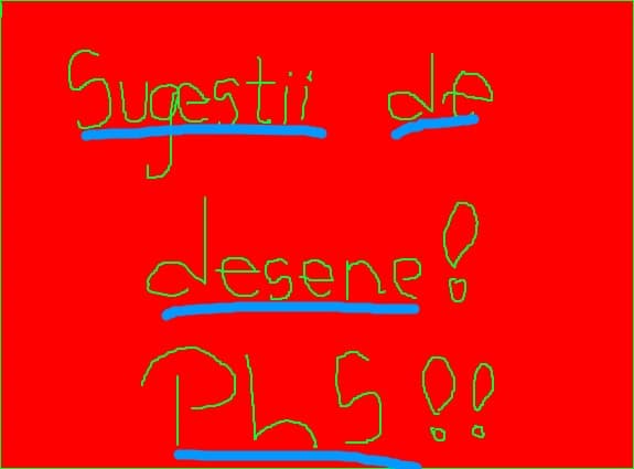 sugestii de desene pls