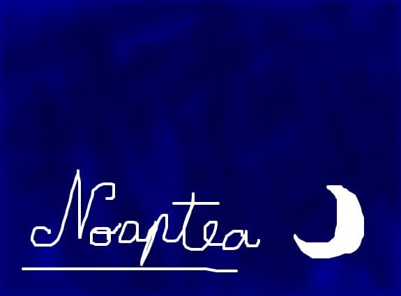 noaptea pe strada foarte frumos