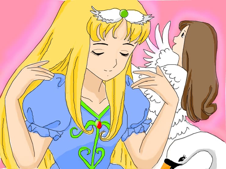 anime swan