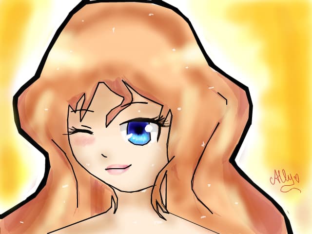 anime cute girl:)al 400-lea desen:D:D