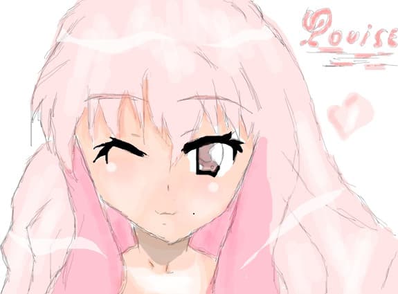 Louise...mda...am vazut si eu anime-ul...nu-mi place:P