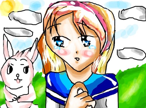 anime girl sad...incep sa imi urasc viatza...
