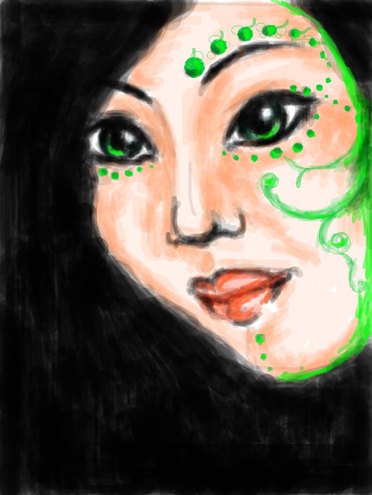 green