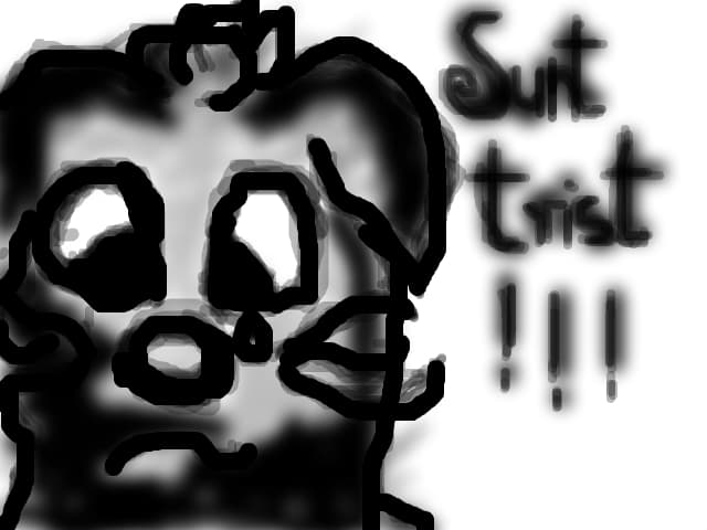sunt trist