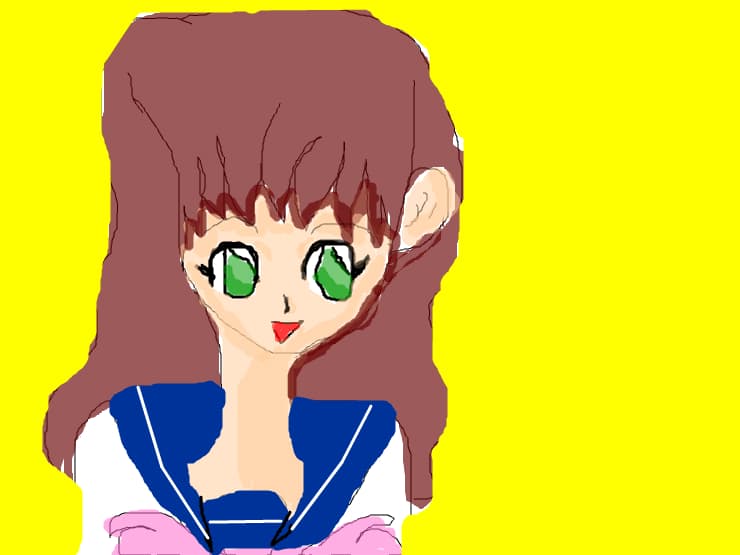 a anime girl