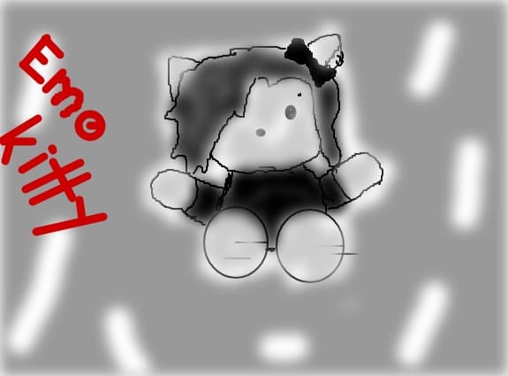 emo kitty a mes:D::D:D
