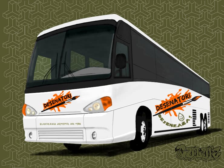 Autobuz..pt toti desenatorii