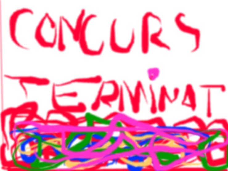 concurs terminat
