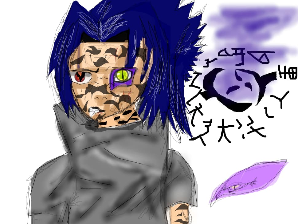 sasuke il are pe orochimaru in el