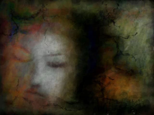 locked into myself...