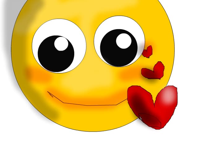 emoticon :X in love
