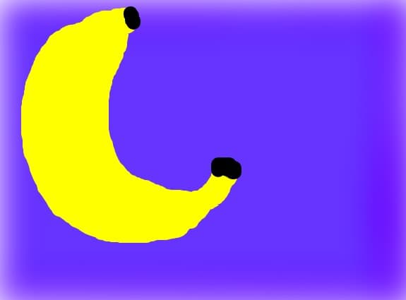 o banana visatoare