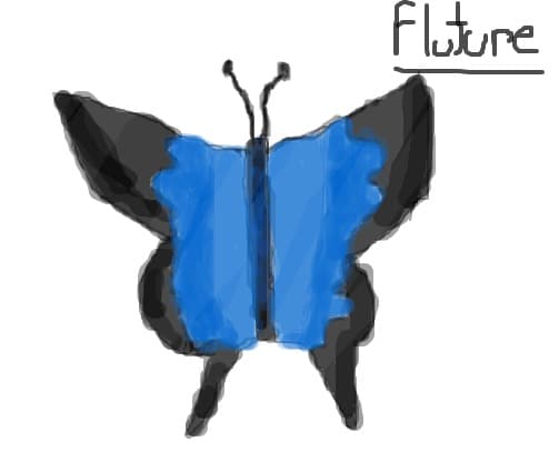 Fluture fluturas