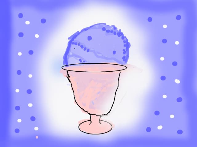 cranberry icecream