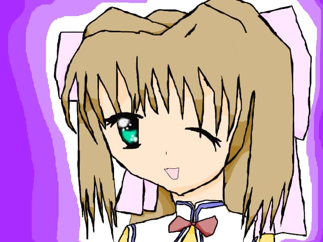 school anime girl
