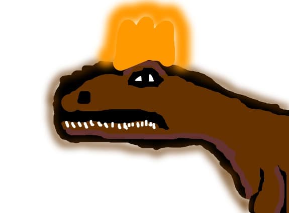 Tyrannosaurus e un rege