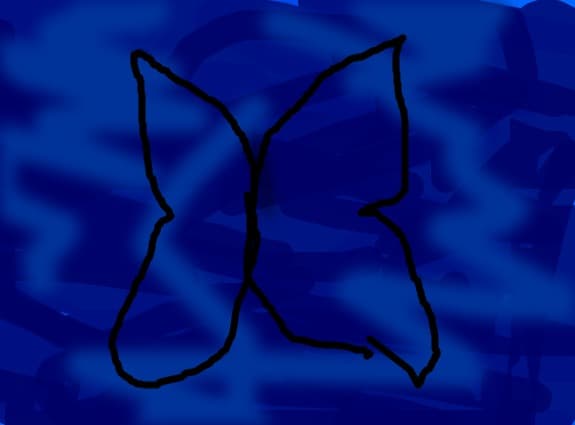 blue