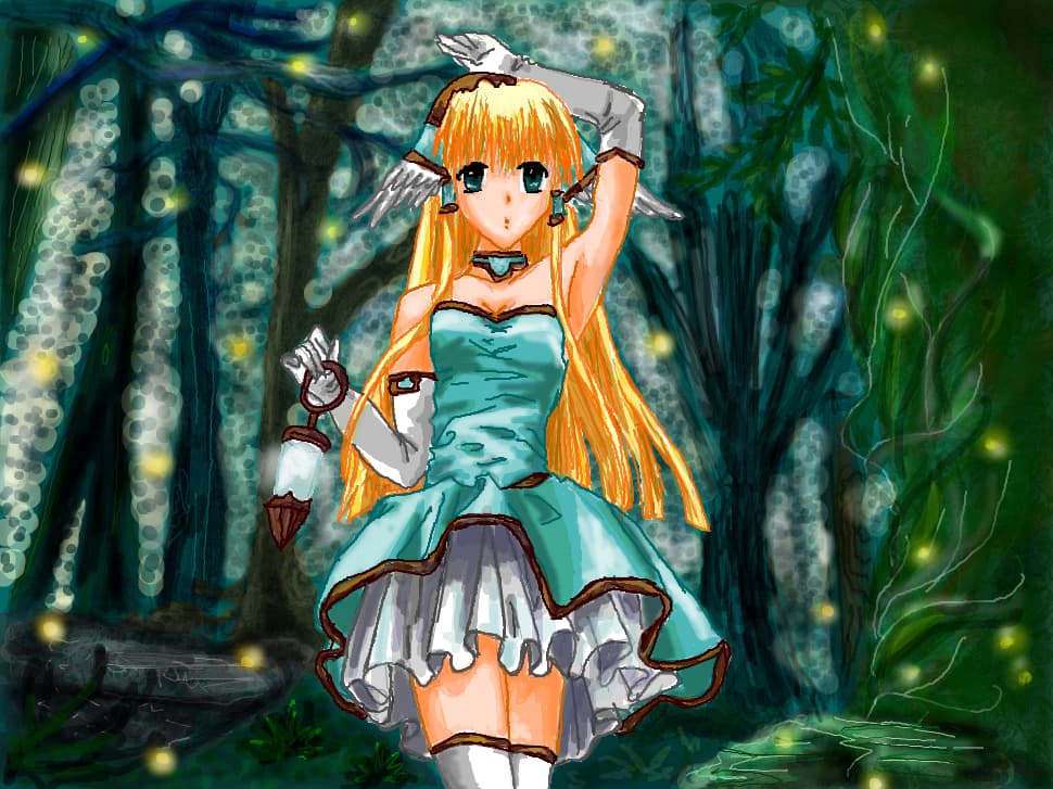 anime girl^^ special pentru  Bloody.Saya (Yuffie^^)