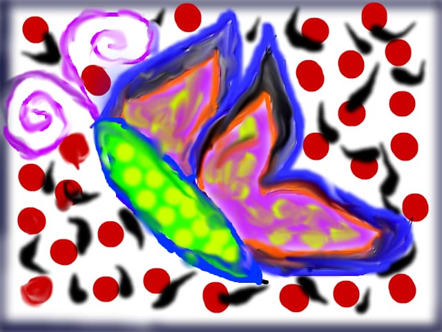 fluture abstract