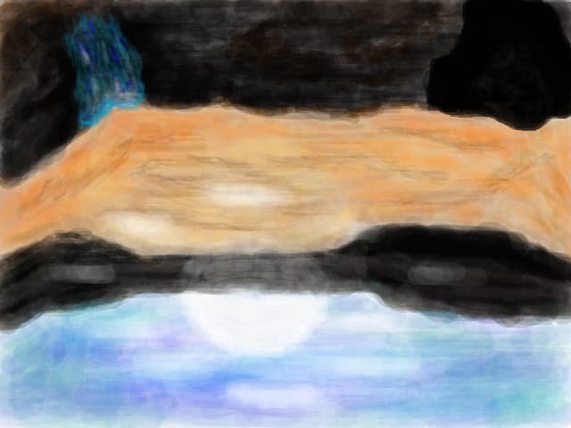 cascada lunii(H2O)