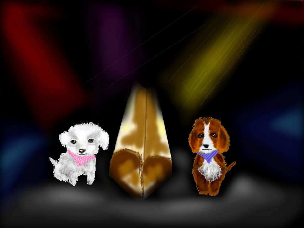 model of dogs`