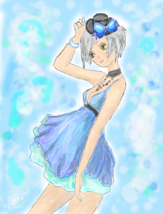 Blue