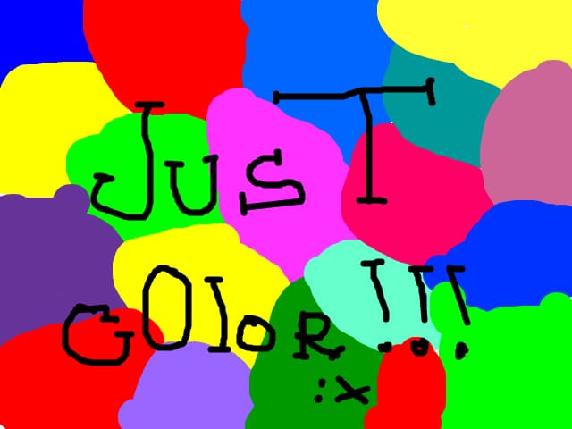 Just color`:x