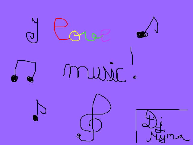 I love music
