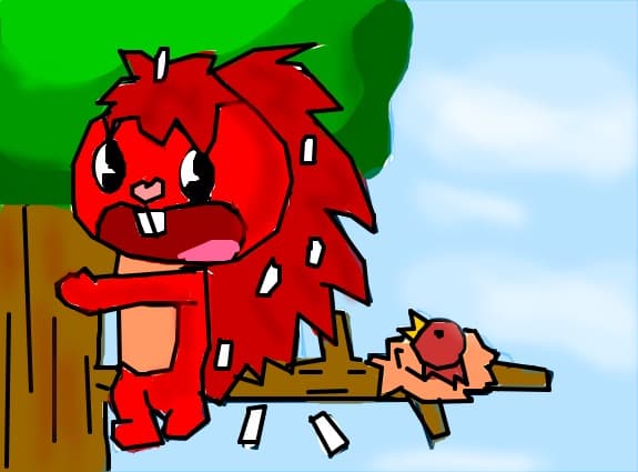 flaky