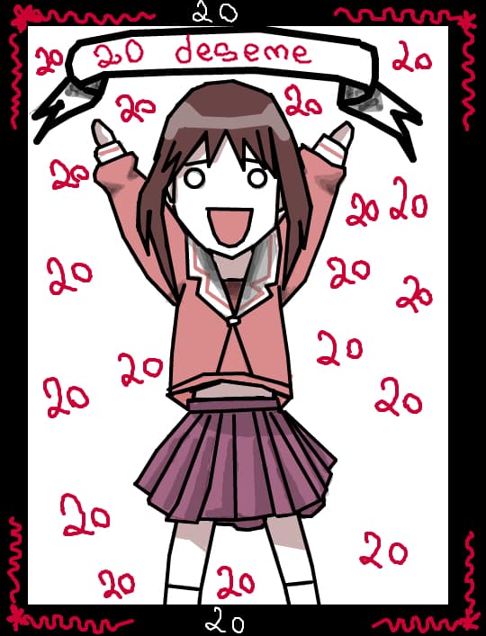 20 de desene:X