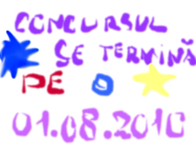 concursul se termina pe 01.08.2010