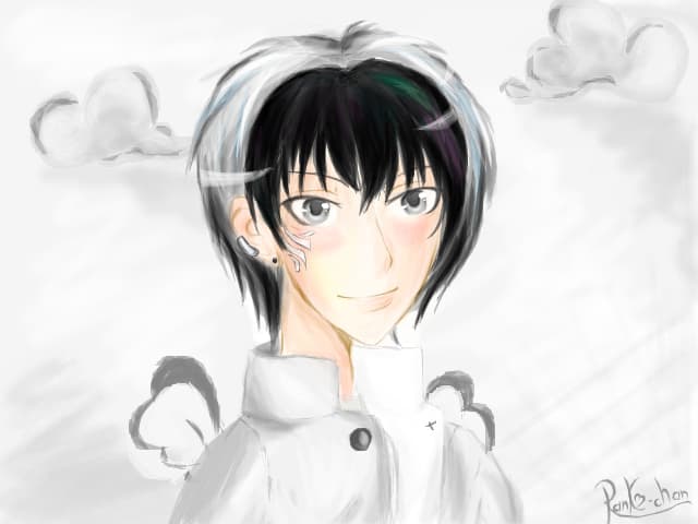 1.white boy- Shiro (OC)