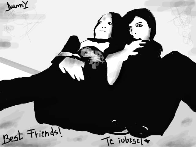 eu si anka ;x te iubesk tuuu\'! ;x