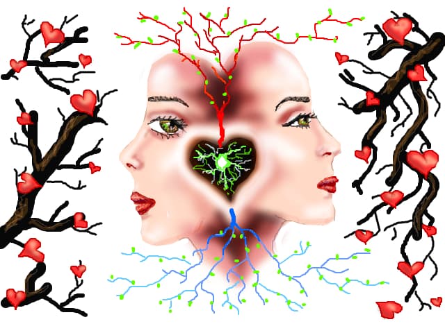 doua fetze, un singur neuron :P
